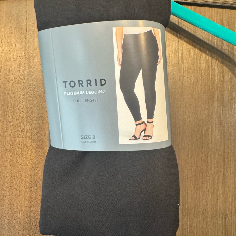 Torrid Black High-Rise Leggings